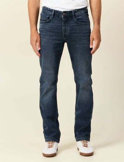 Jeans regular 5 poches denim stone homme