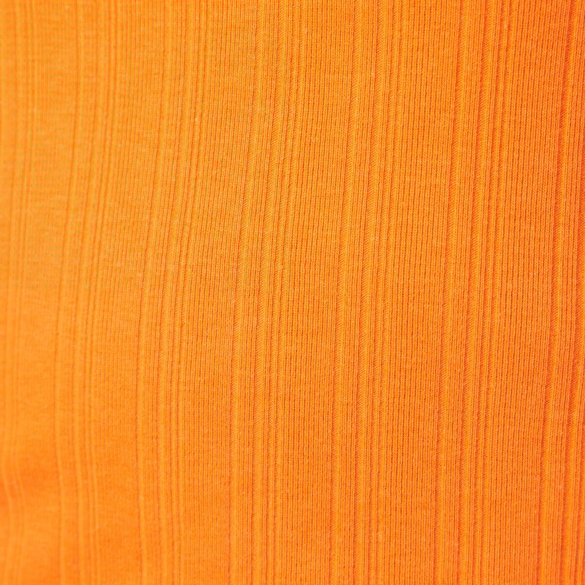 Débardeur bretelles larges orange femme