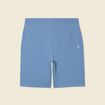Short éco-responsable bleu gris homme