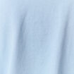 Sweat manches longues col polo bleu clair femme