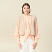 Gilet sans manches creme femme