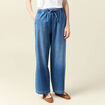 Jeans jogging élastiqué denim used femme