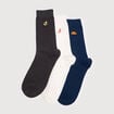 Lot de 3 paires chaussettes hautes vert kaki homme
