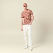 T-shirt manches courtes rose homme