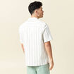 Chemise manches courtes vert homme