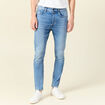 Jeans skinny tapered denim used homme
