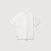 T-shirt ample col rond manches courtes ecru homme