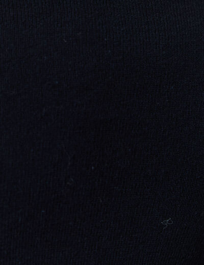 Pull à manches longues bleu marine femme