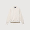 Sweat manches longues brod&eacute; gris clair homme