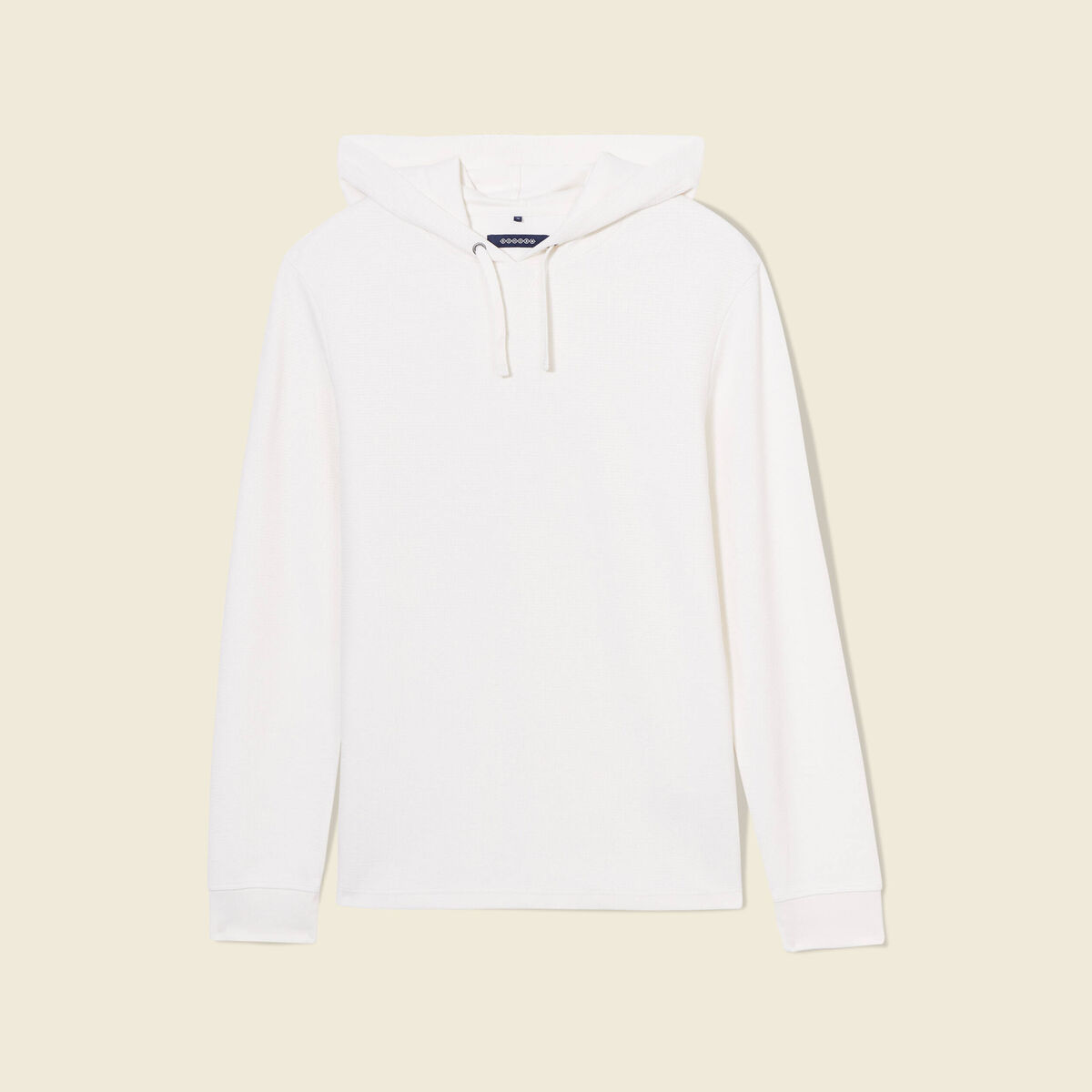T-shirt à capuche ecru homme
