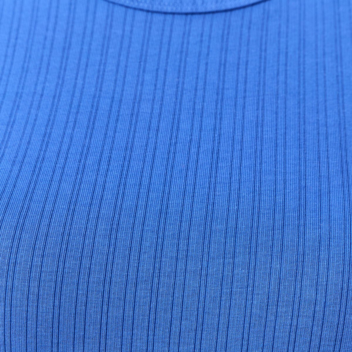 Débardeur 2 en 1 avec brassière intégrée bleu electrique femme