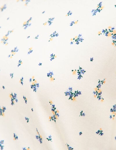 T-shirt en coton blanc femme