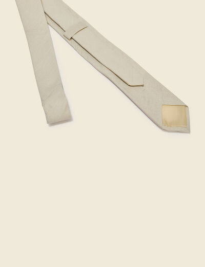 Cravate sable homme
