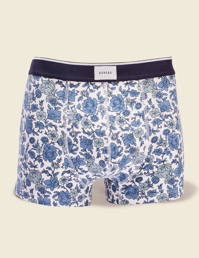 Lot 2 boxers bleu marine homme
