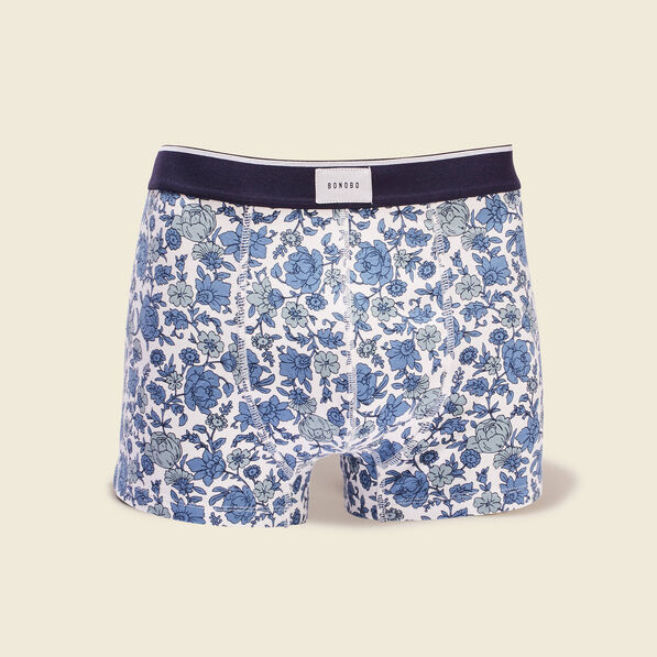 Lot 2 boxers bleu marine homme