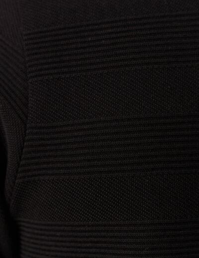 Polo manches courtes noir homme