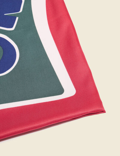 Foulard multicolore femme