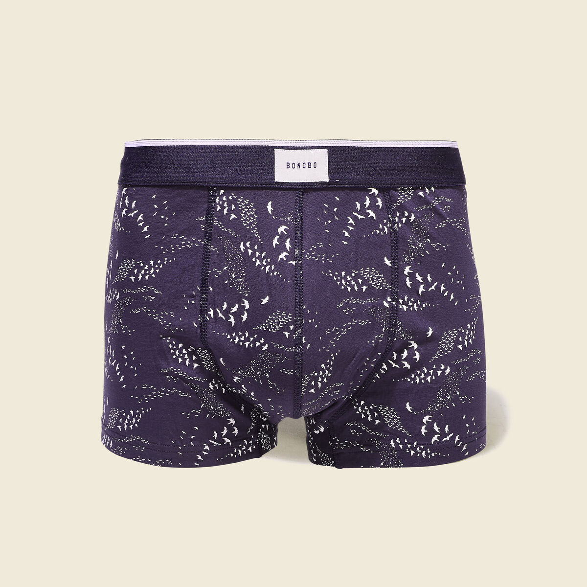 Lot 3 boxers bleu marine homme