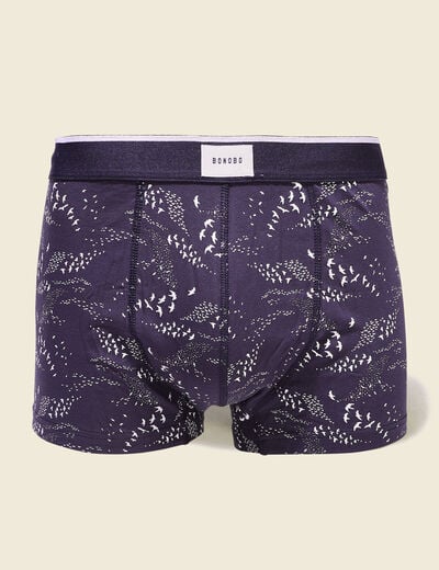 Lot 3 boxers bleu marine homme