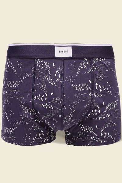 Lot 3 boxers bleu marine homme