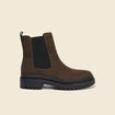 Bottines marron femme