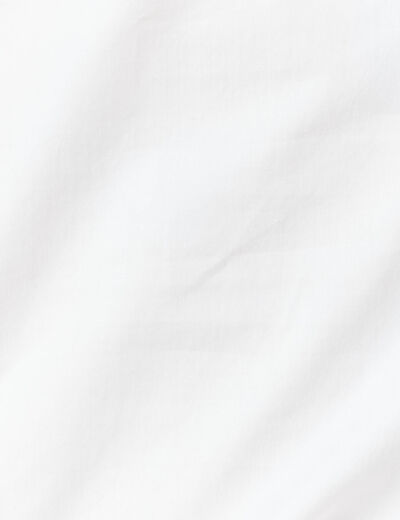 Chemise manches longues blanc homme