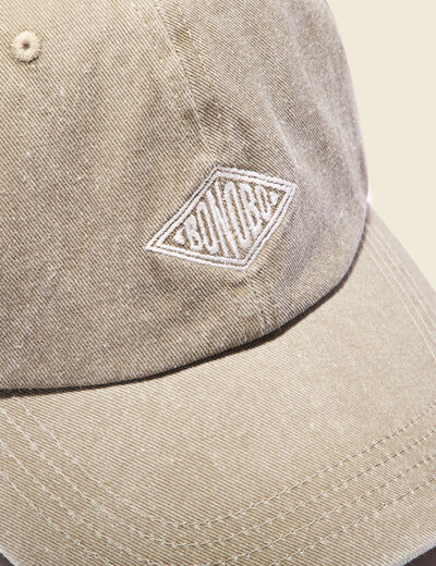 Casquette gris homme