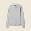 Sweat manches longues brod&eacute; gris homme