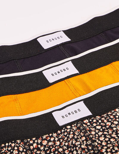 Lot 3 boxers noir homme