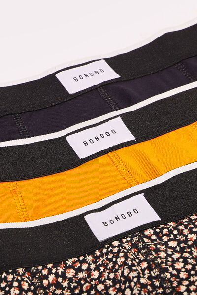Lot 3 boxers noir homme
