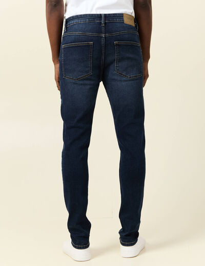 Jeans skinny tapered denim brut homme