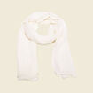 Foulard ecru femme