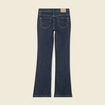 Jeans bootcut denim brut femme