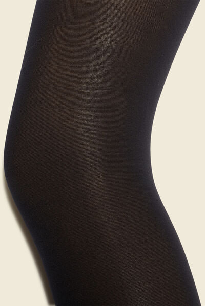 Collants noir femme
