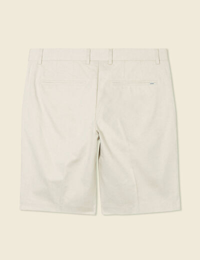 Bermuda droit sable homme