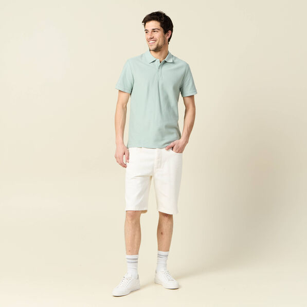 polo manches courtes vert clair homme Polo manches courtes vert clair homme
