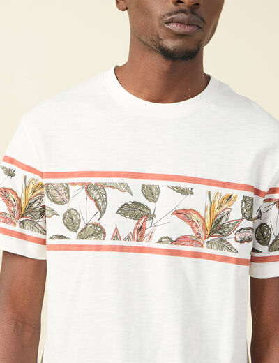 T-shirt manches courtes rose homme