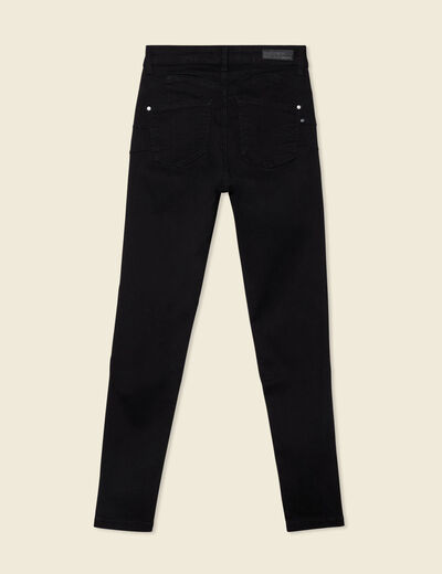 Jeans skinny éco-responsable denim noir femme