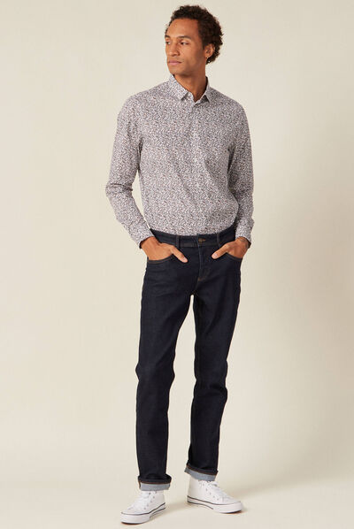 Chemise éco-responsable blanc homme