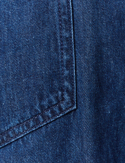 Chemise en jeans manches longues denim stone femme