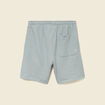 Short droit avec cordon vert clair homme