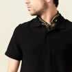 Polo manches courtes noir homme