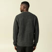 Gilet manches longues gris fonc&eacute; homme