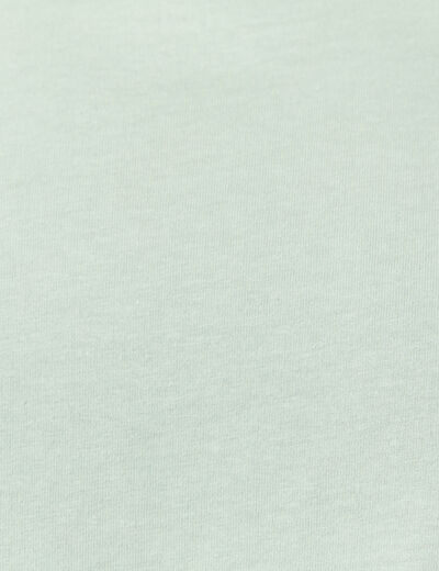 T-shirt éco-responsable vert olive homme