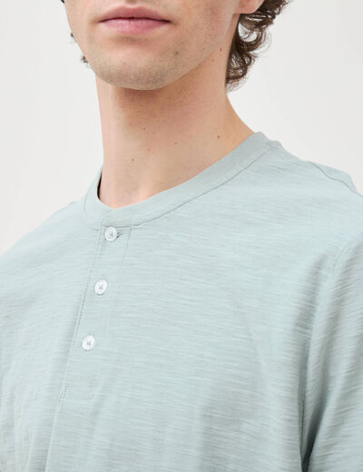 T-shirt manches courtes vert clair homme