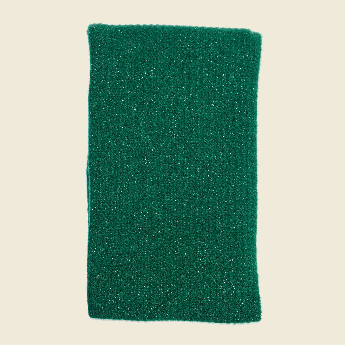 &Eacute;charpe tricot&eacute;e vert femme