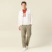 T-shirt éco-responsable ecru homme