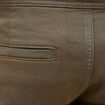 Pantalon battle bas resserr&eacute; vert kaki homme