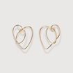 Boucles d'oreilles couleur or femme