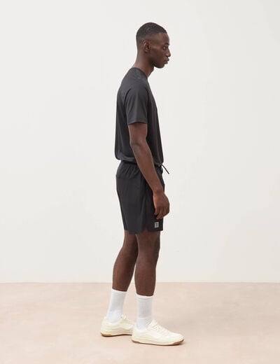 Short doubl&eacute; noir homme